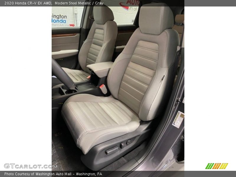 Modern Steel Metallic / Gray 2020 Honda CR-V EX AWD