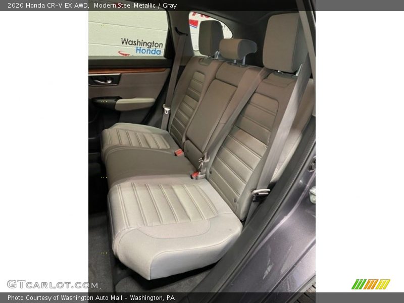 Modern Steel Metallic / Gray 2020 Honda CR-V EX AWD