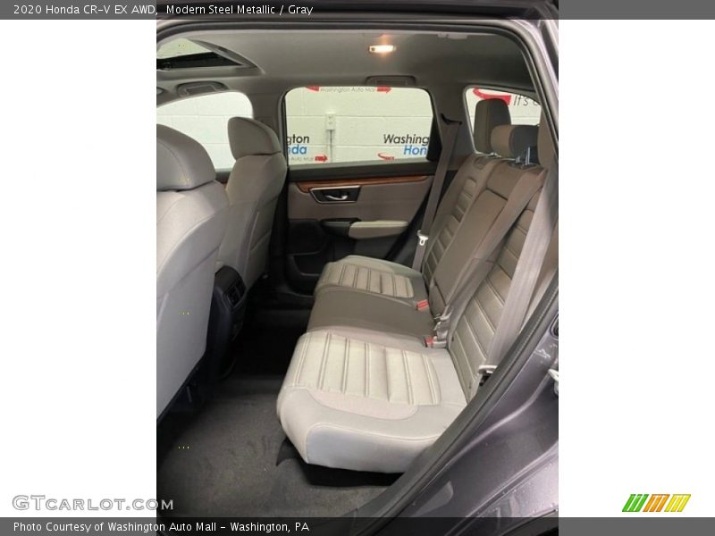 Modern Steel Metallic / Gray 2020 Honda CR-V EX AWD