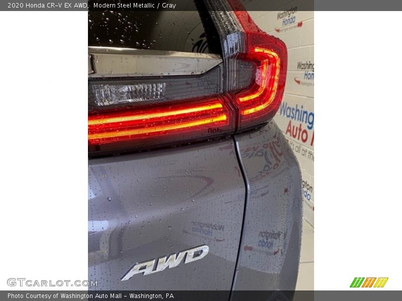 Modern Steel Metallic / Gray 2020 Honda CR-V EX AWD