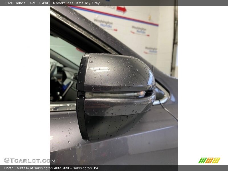 Modern Steel Metallic / Gray 2020 Honda CR-V EX AWD