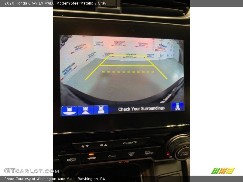 Modern Steel Metallic / Gray 2020 Honda CR-V EX AWD