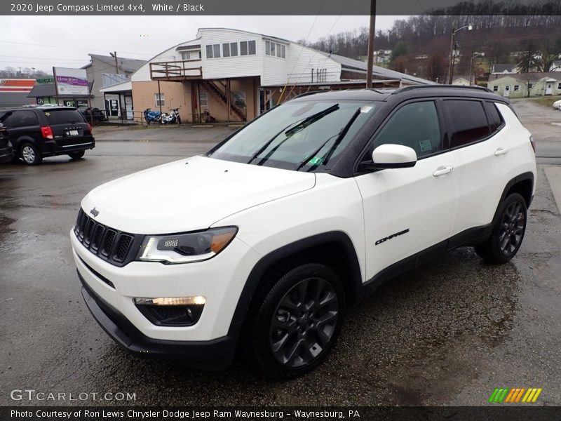 White / Black 2020 Jeep Compass Limted 4x4