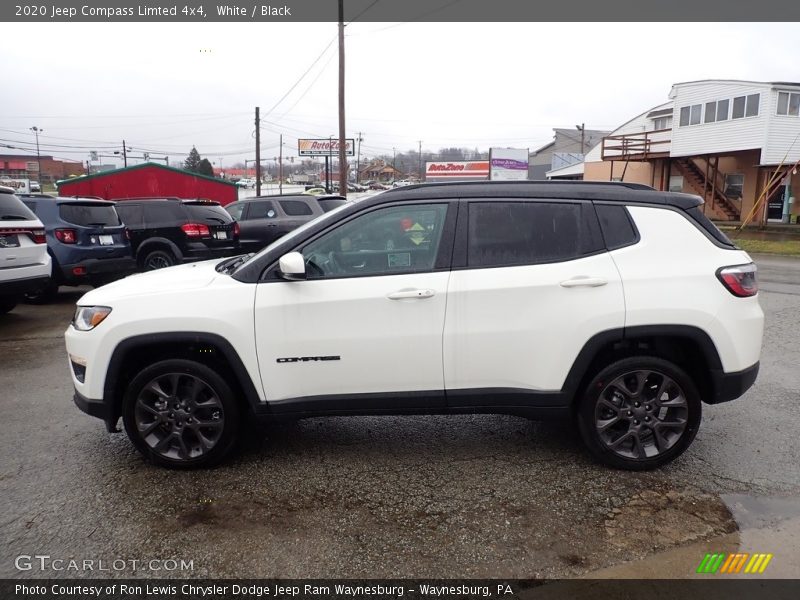 White / Black 2020 Jeep Compass Limted 4x4