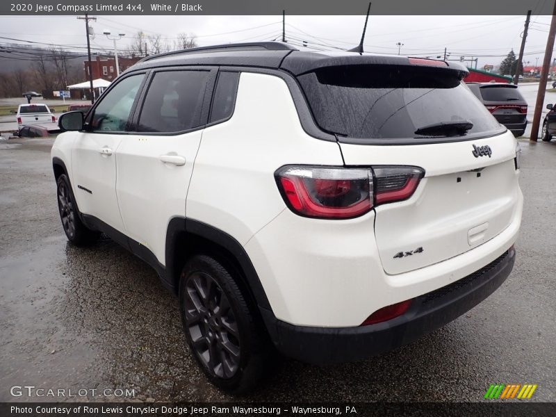 White / Black 2020 Jeep Compass Limted 4x4