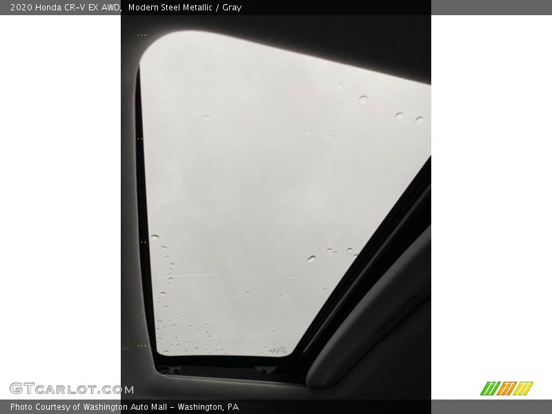 Modern Steel Metallic / Gray 2020 Honda CR-V EX AWD