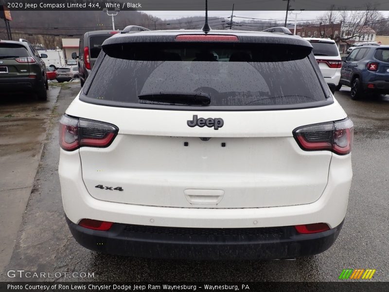 White / Black 2020 Jeep Compass Limted 4x4