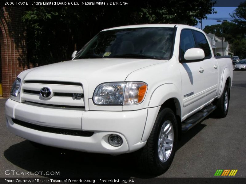 Natural White / Dark Gray 2006 Toyota Tundra Limited Double Cab