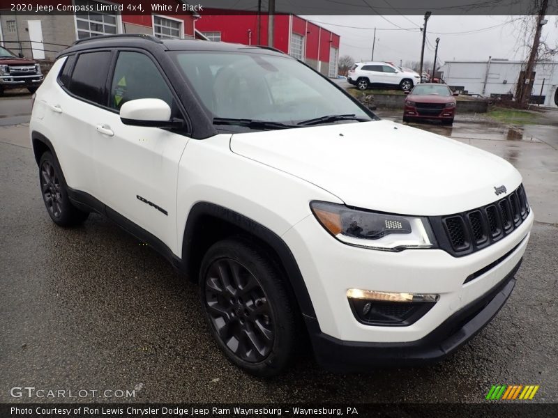 White / Black 2020 Jeep Compass Limted 4x4