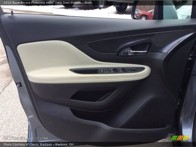 Satin Steel Metallic / Shale 2019 Buick Encore Preferred AWD