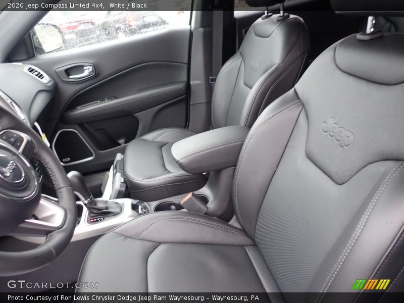 White / Black 2020 Jeep Compass Limted 4x4