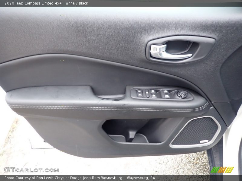 White / Black 2020 Jeep Compass Limted 4x4