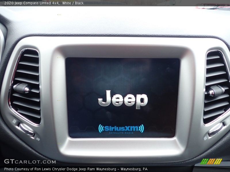White / Black 2020 Jeep Compass Limted 4x4