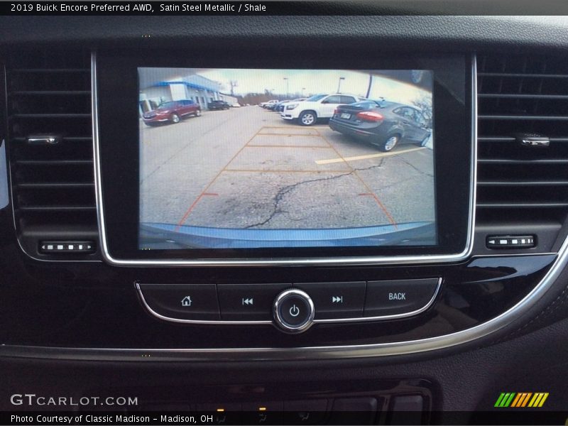 Satin Steel Metallic / Shale 2019 Buick Encore Preferred AWD