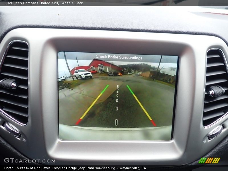 White / Black 2020 Jeep Compass Limted 4x4