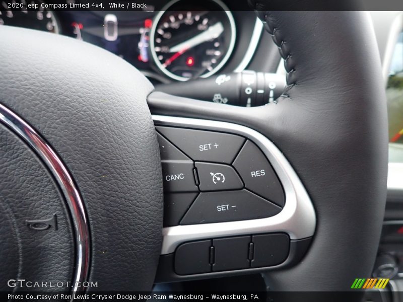 White / Black 2020 Jeep Compass Limted 4x4