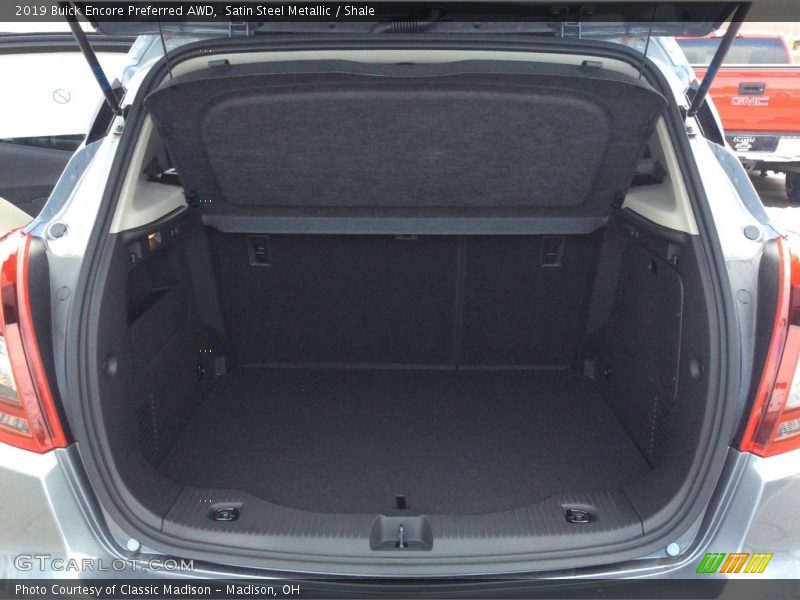 Satin Steel Metallic / Shale 2019 Buick Encore Preferred AWD