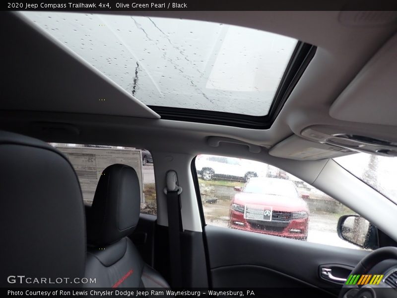 Olive Green Pearl / Black 2020 Jeep Compass Trailhawk 4x4