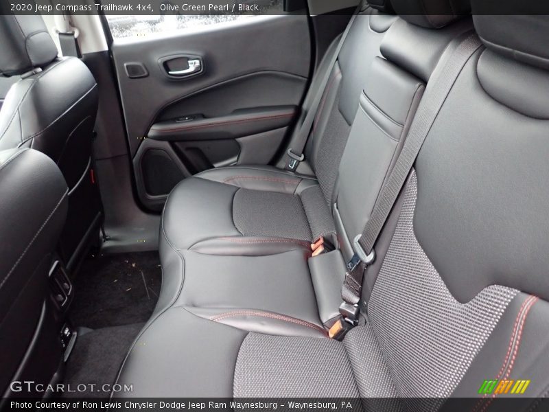 Rear Seat of 2020 Compass Trailhawk 4x4