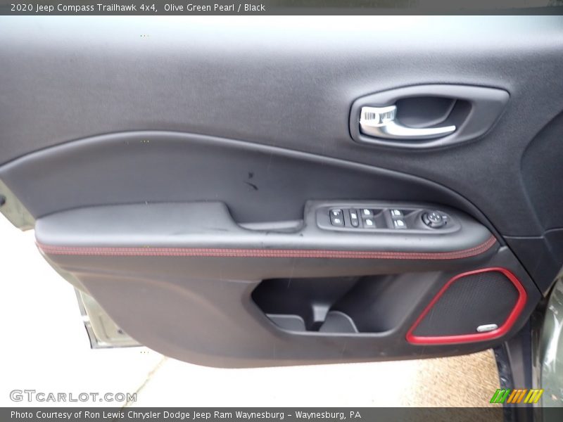 Olive Green Pearl / Black 2020 Jeep Compass Trailhawk 4x4