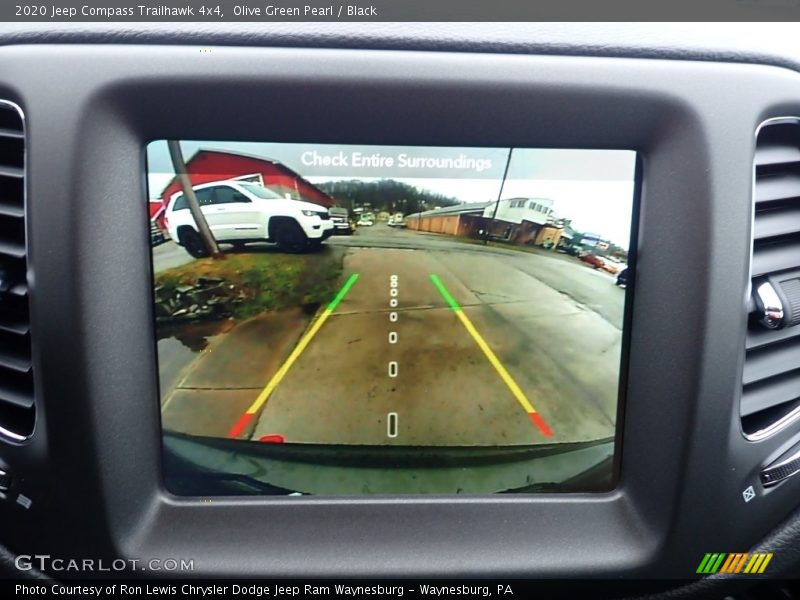 Olive Green Pearl / Black 2020 Jeep Compass Trailhawk 4x4