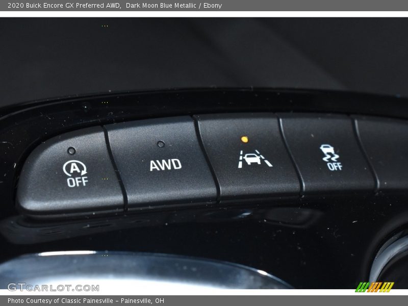 Dark Moon Blue Metallic / Ebony 2020 Buick Encore GX Preferred AWD
