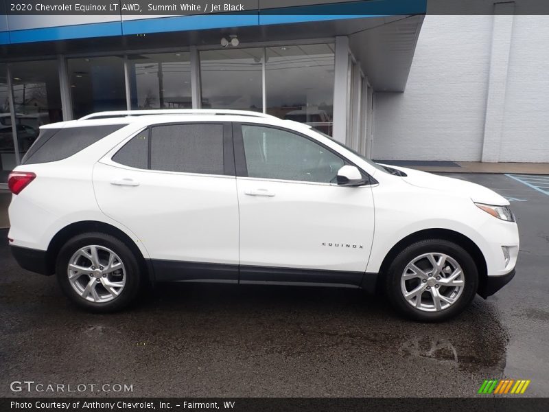 Summit White / Jet Black 2020 Chevrolet Equinox LT AWD