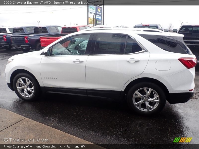 Summit White / Jet Black 2020 Chevrolet Equinox LT AWD
