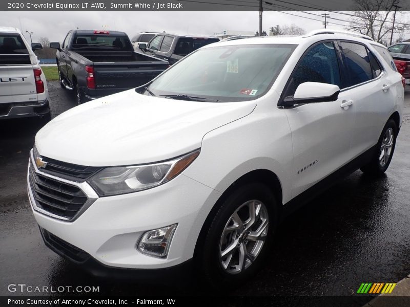 Summit White / Jet Black 2020 Chevrolet Equinox LT AWD