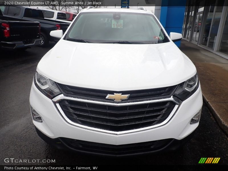 Summit White / Jet Black 2020 Chevrolet Equinox LT AWD