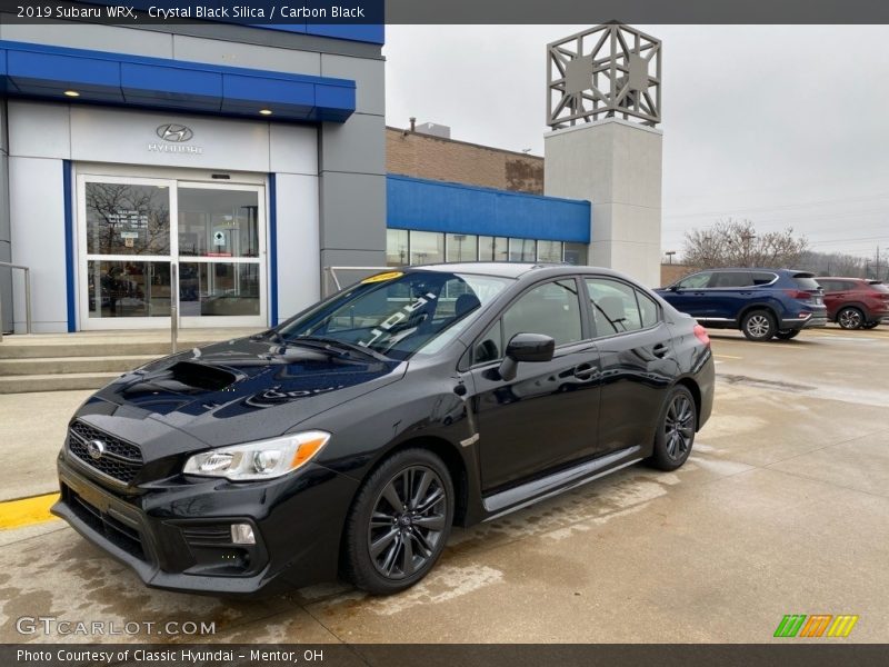 Crystal Black Silica / Carbon Black 2019 Subaru WRX