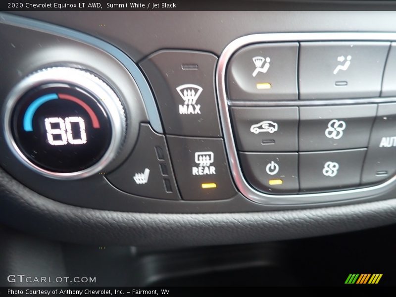 Summit White / Jet Black 2020 Chevrolet Equinox LT AWD
