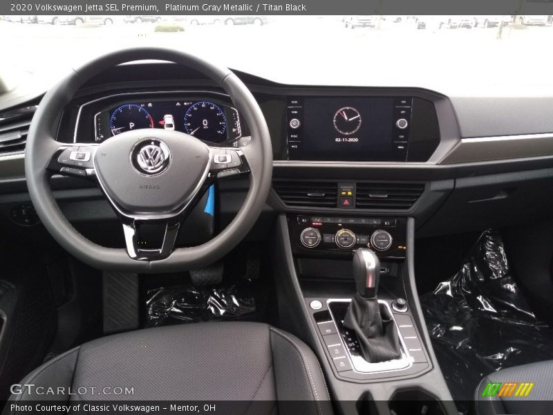 Dashboard of 2020 Jetta SEL Premium