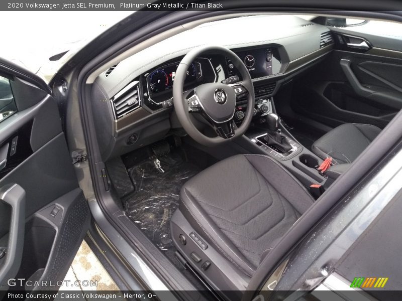  2020 Jetta SEL Premium Titan Black Interior
