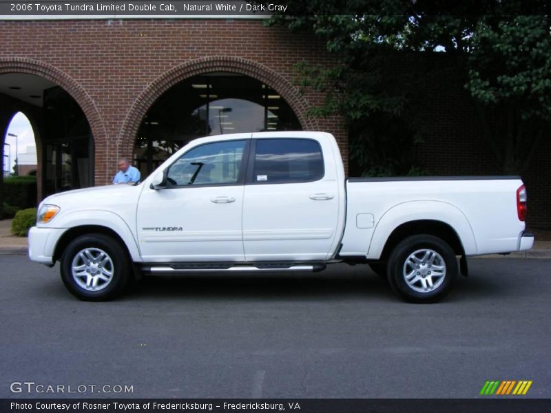 Natural White / Dark Gray 2006 Toyota Tundra Limited Double Cab