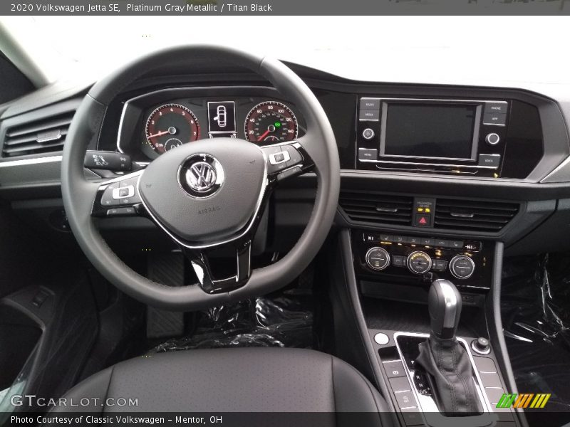 Dashboard of 2020 Jetta SE