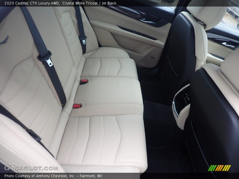 Crystal White Tricoat / Jet Black 2020 Cadillac CT6 Luxury AWD
