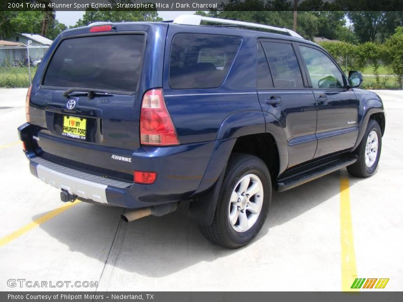 Stratosphere Mica / Dark Charcoal 2004 Toyota 4Runner Sport Edition