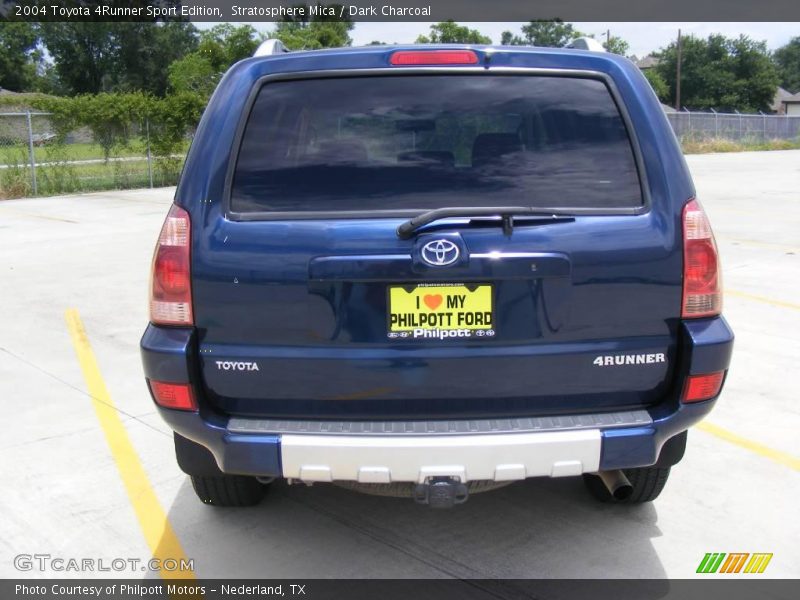 Stratosphere Mica / Dark Charcoal 2004 Toyota 4Runner Sport Edition