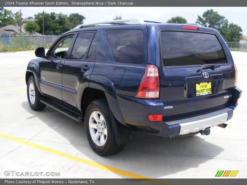 Stratosphere Mica / Dark Charcoal 2004 Toyota 4Runner Sport Edition