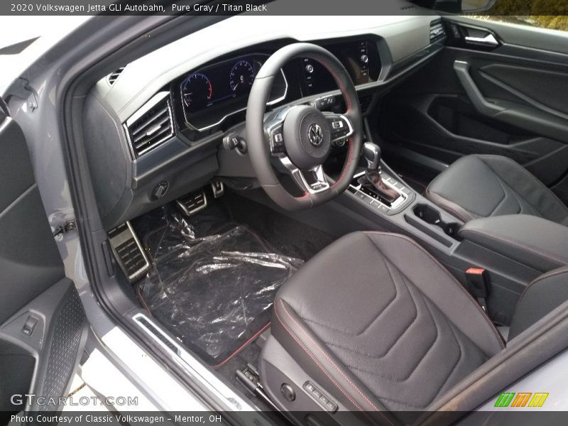 Front Seat of 2020 Jetta GLI Autobahn