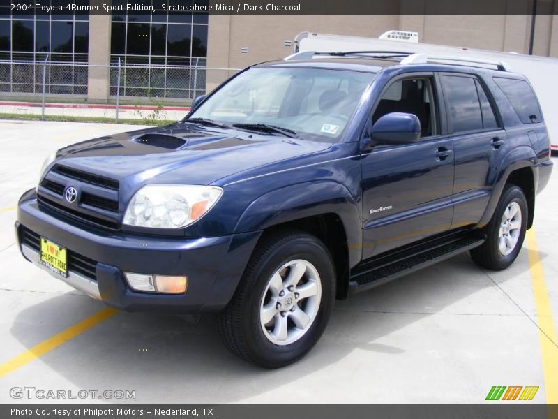 Stratosphere Mica / Dark Charcoal 2004 Toyota 4Runner Sport Edition