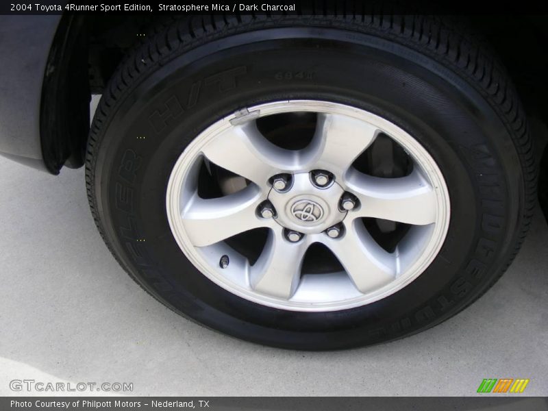 Stratosphere Mica / Dark Charcoal 2004 Toyota 4Runner Sport Edition