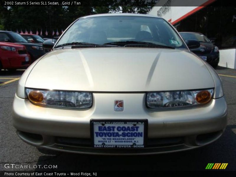 Gold / Tan 2002 Saturn S Series SL1 Sedan