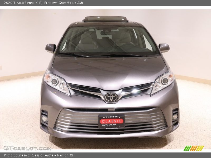 Predawn Gray Mica / Ash 2020 Toyota Sienna XLE