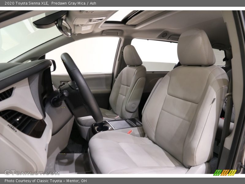 Predawn Gray Mica / Ash 2020 Toyota Sienna XLE