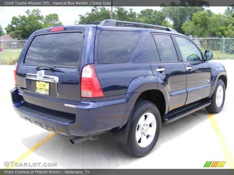 Nautical Blue Metallic / Stone Gray 2008 Toyota 4Runner SR5