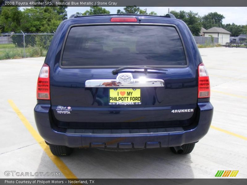 Nautical Blue Metallic / Stone Gray 2008 Toyota 4Runner SR5