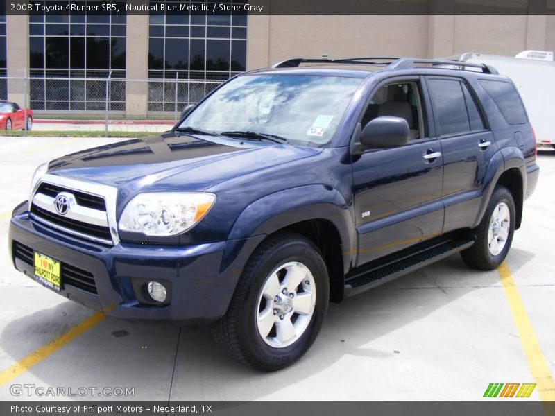Nautical Blue Metallic / Stone Gray 2008 Toyota 4Runner SR5