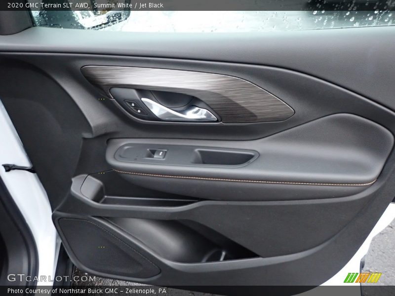 Summit White / Jet Black 2020 GMC Terrain SLT AWD